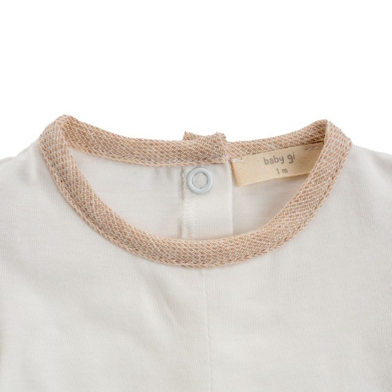 Ice Cream Cotton Romper W/ Pockets
