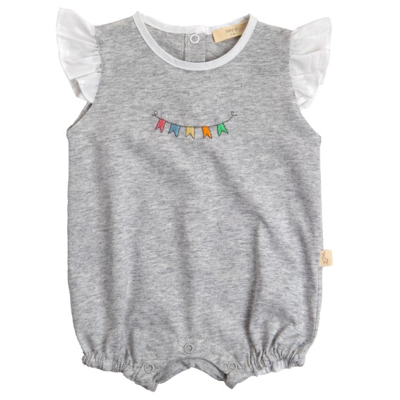 Banner Grey Frilly Romper