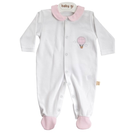 Pijama Blanco C/ Globo Rosa - Image product