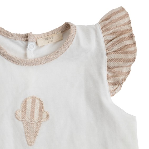 T-shirt Ice Cream C/ Folho