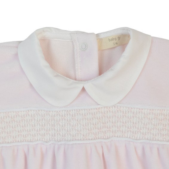 Velour Smocked Romper