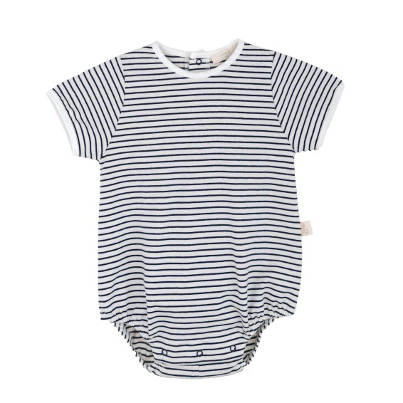 Navy Romper