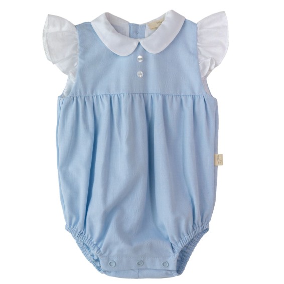 Frilly Oxford Romper