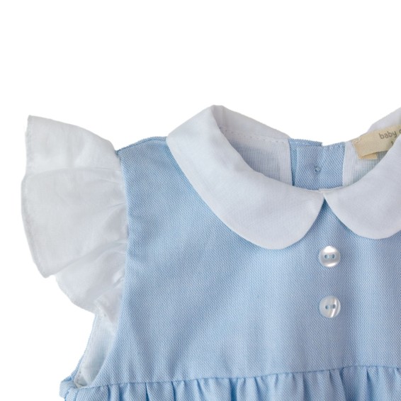 Frilly Oxford Romper