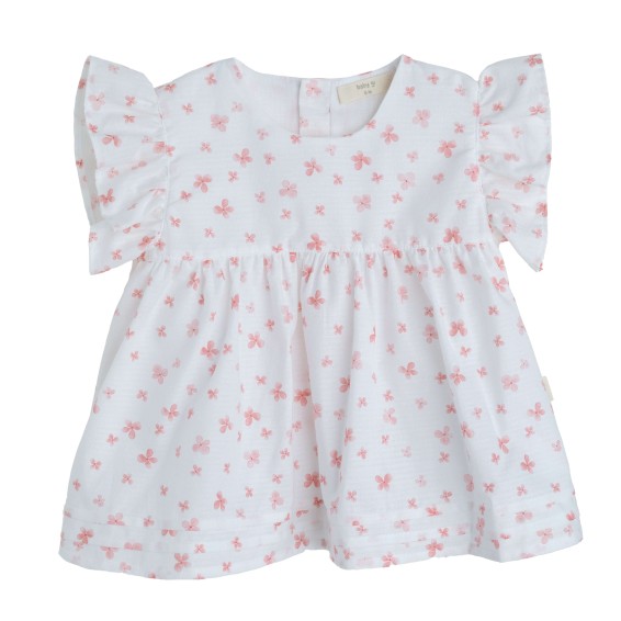 Vestido C/ Tapa-fraldas Petals