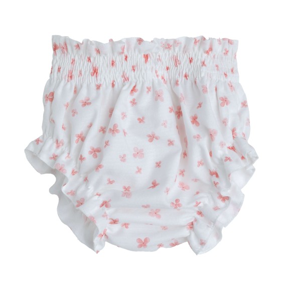 Vestido C/ Tapa-fraldas Petals
