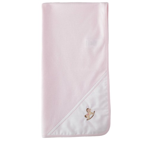 Rocking Horse Burp Cloth - Image product