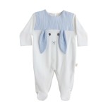 Ivory & Blue