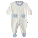 Ivory & Blue