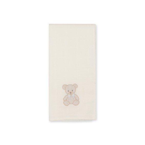 Teddy & Me Burp Cloth