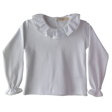 T-shirt W/ Broderie Anglaise - Image product