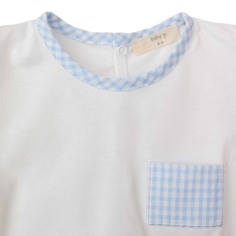 Vichy Bodysuit W/ Pocket