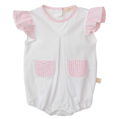 Vichy Romper W/ Pockets - Image product