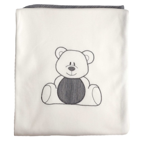 Teddy Bear Pearl Blanket W/o Bear