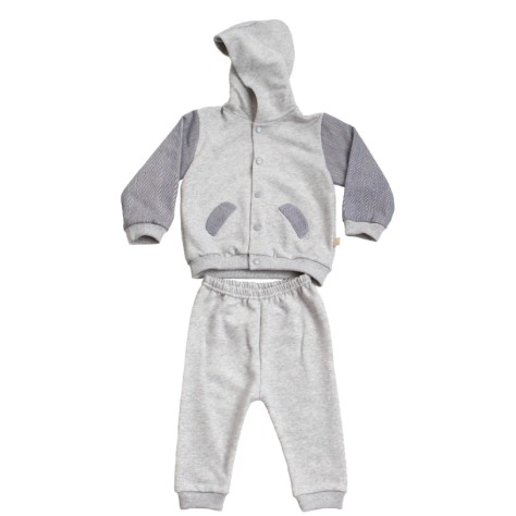 Chándal Gris C/ Capucha