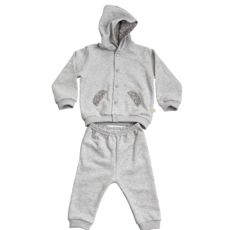 Ch�ndal Gris C/ Capucha - Image product
