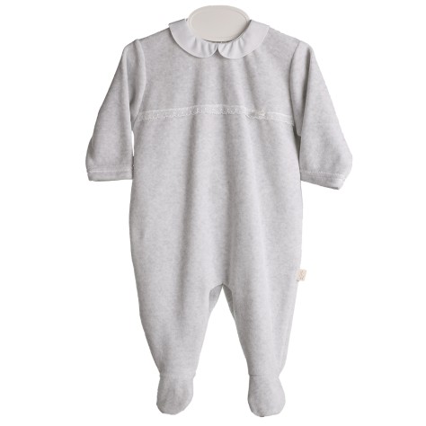 Pijama Gris C/ Puntilla - Image product