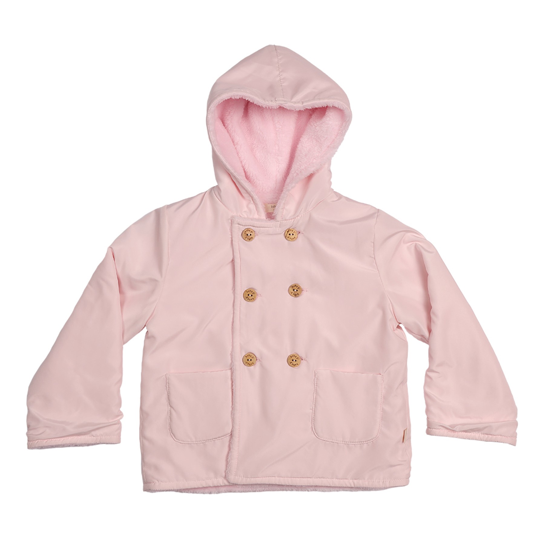 Parka Rosa C/ Capuz