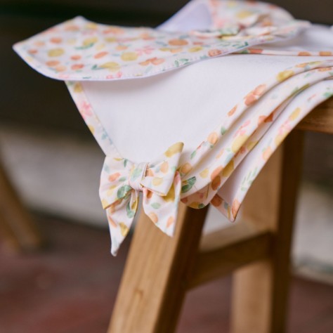 Citrus Burp Cloth - Image product
