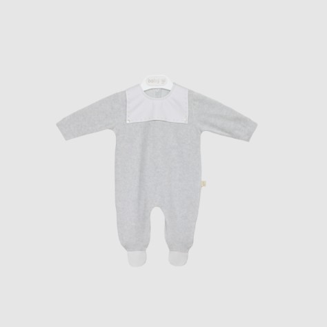 Pijama Gris C/ Babero - Image product