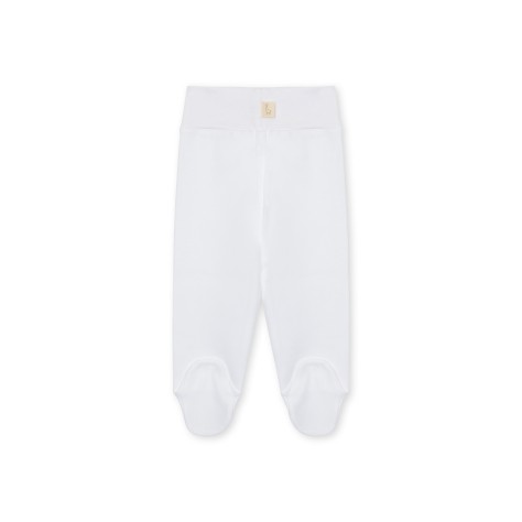 Footed Cotton Pants