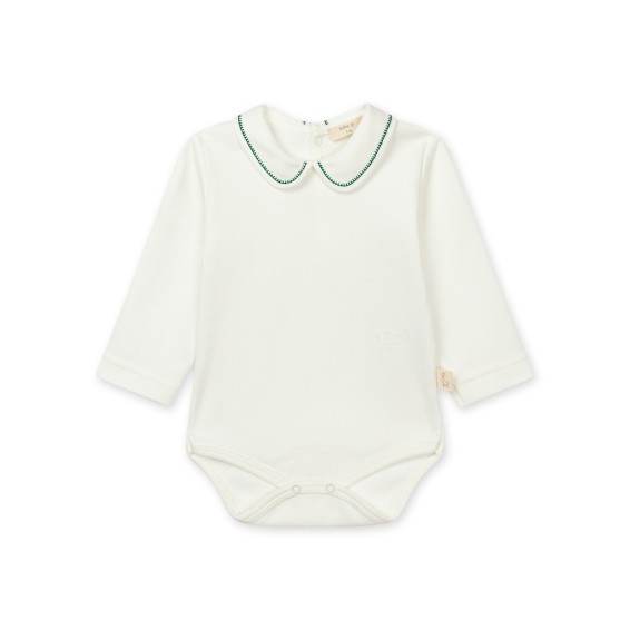 Bodysuit With Peter Pan Collar