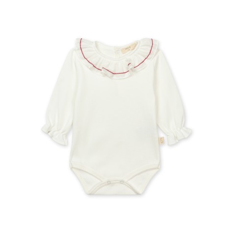 Bodysuit With Ruffled Collar - Image product